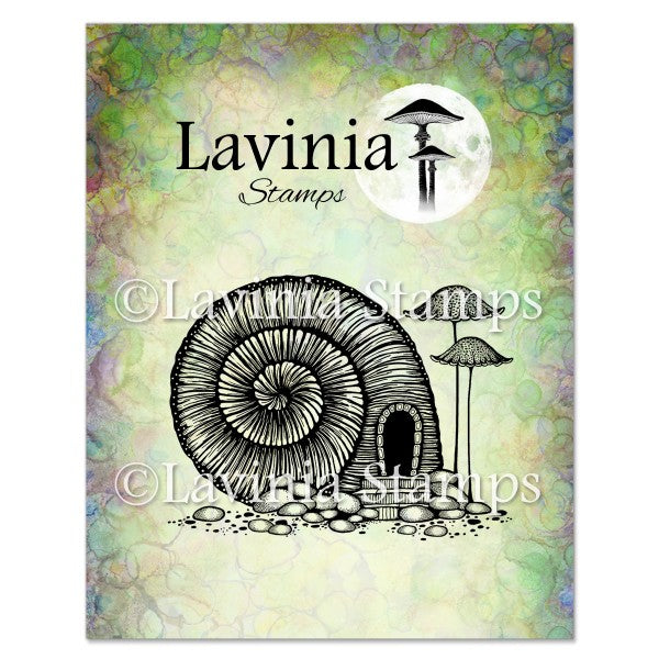 Lavinia Stamps Snail House Clear Stamp lav851