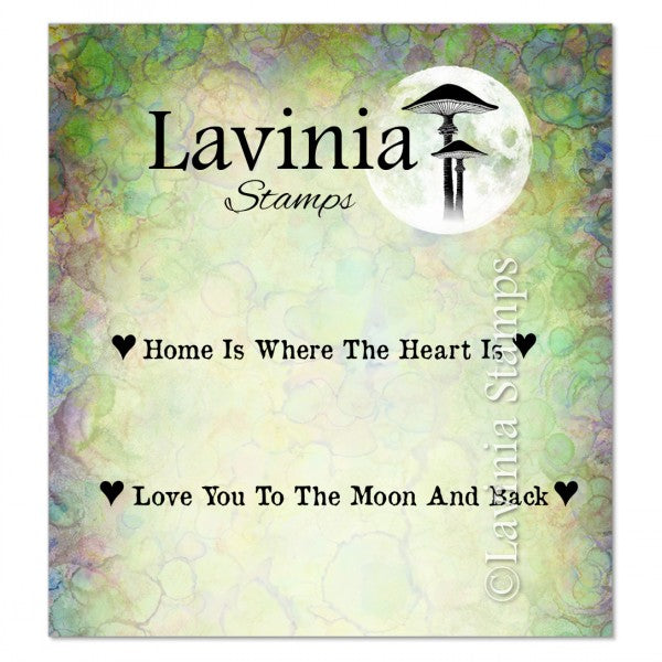 Lavinia Stamps Words from the Heart Clear Stamps lav860