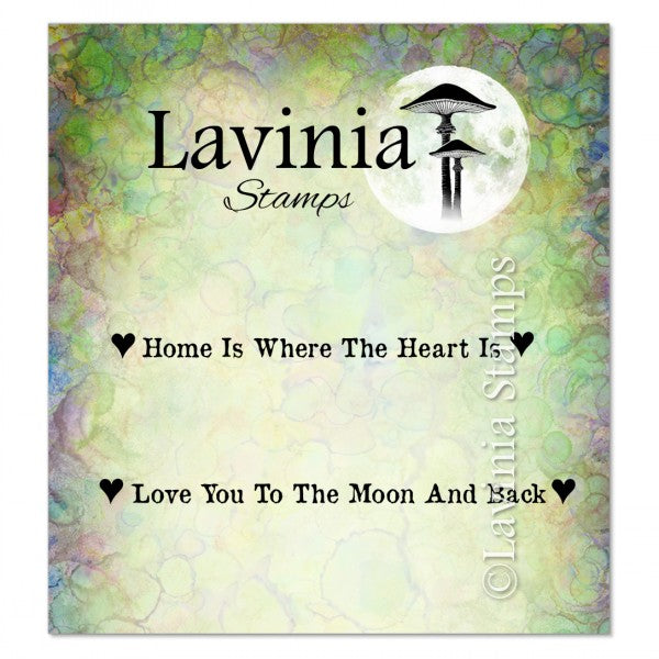 Lavinia Stamps Words from the Heart Clear Stamps lav860