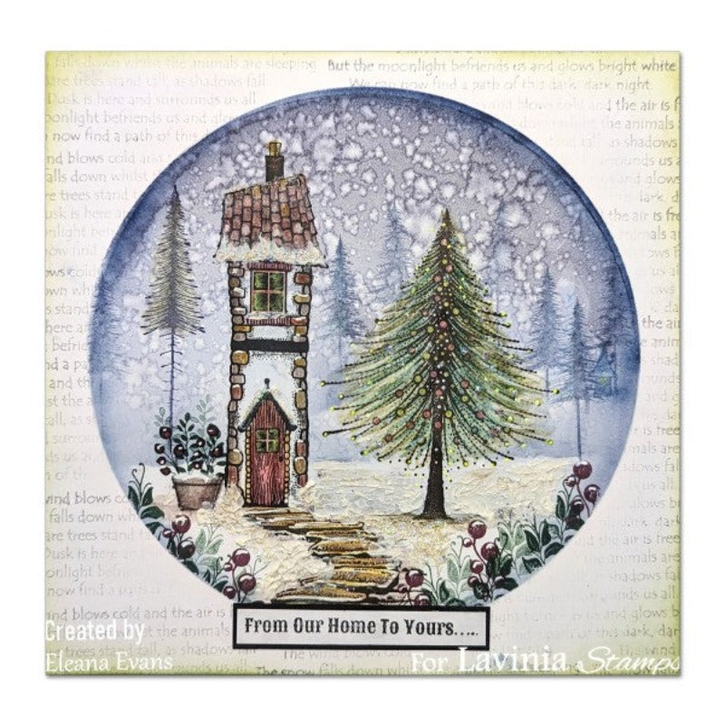 Lavinia Stamps Christmas Joy Clear Stamps lav834 from our home