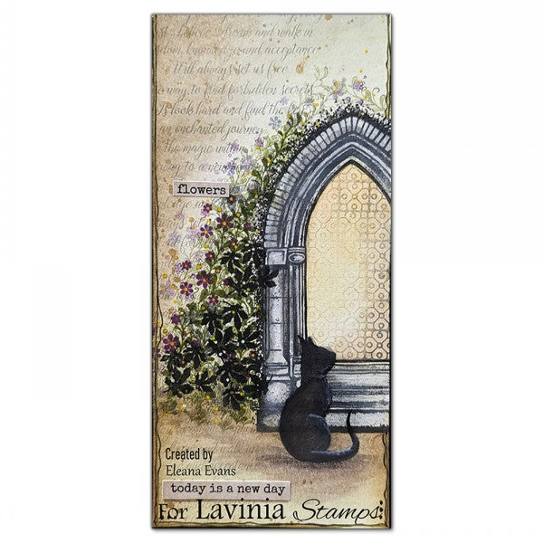 Lavinia Stamps Inner Gate Clear Stamp lav879 cat