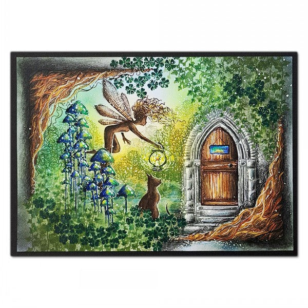 Lavinia Stamps Luka Clear Stamp lav881 fairy scene