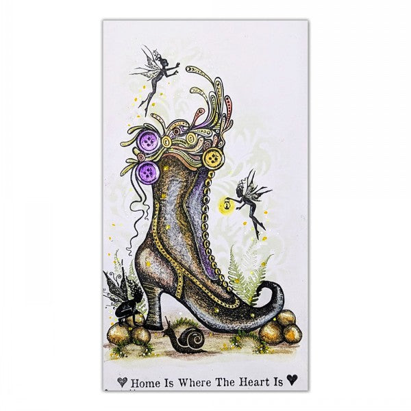 Lavinia Stamps Pixie Boot Large Clear Stamp lav848 fairies