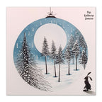 Lavinia Stamps Small Pine Trees Clear Stamps lav836 forest scene