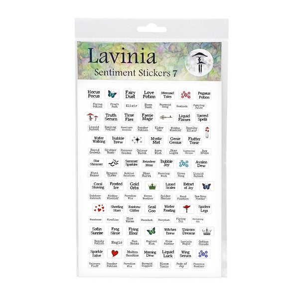 Lavinia Stamps Sentiment Stickers 7 stk-senti-7