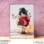 Stamping Bella Oddball Mending Hearts Cling Stamp eb1280 hello love