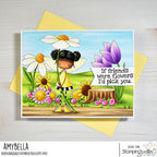 Stamping Bella Whimsabella DaisyDream Cling Stamp eb1364 friends