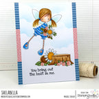 Stamping Bella Whimsabella GlimmerGlade Cling Stamp eb1366 bring out the best