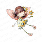Stamping Bella Whimsabella PetalShimmer Cling Stamp eb1367
