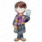 Stamping Bella Tiny Townie Wizard in Training with Owl Cling Stamp eb1432