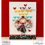 Stamping Bella Whimsabella Trixie Bloomheart Cling Stamp eb1457