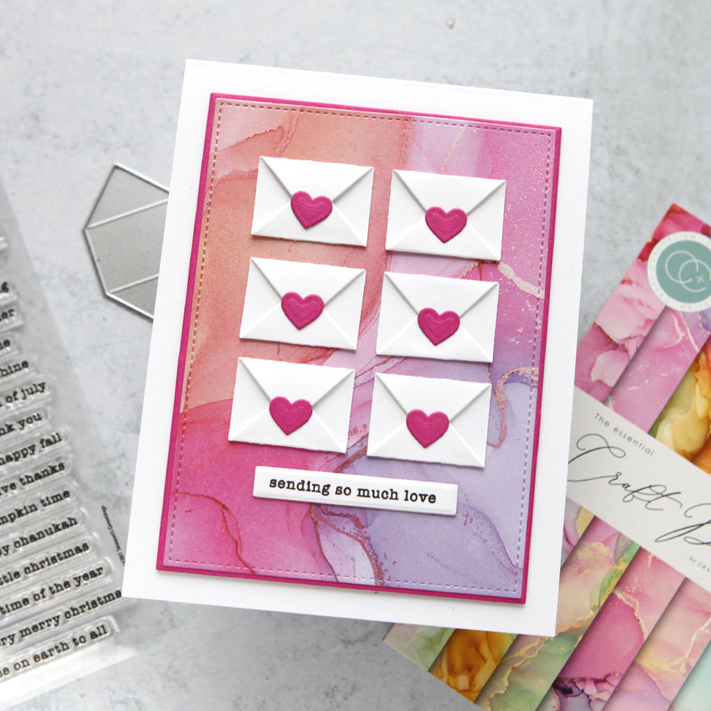 Simon Says Stamp! Gina K Designs MASTER LAYOUTS 4 Die Set 7382 Faux Envelope | color-code:ALT3