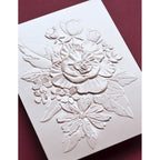 Memory Box Cheerful Floral 3D Embossing Folder and Die ef1025