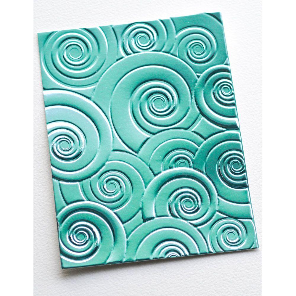 Memory Box Spiral Delight 3D Embossing Folder Memory Box Spiral Delight 3D Embossing Folder