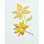 Memory Box Perfect Poinsettias 3D Embossing Folder and Dies ef1037 gold