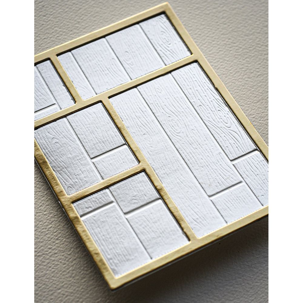 Memory Box Vintage Tray 3D Embossing Folder and Die ef1040