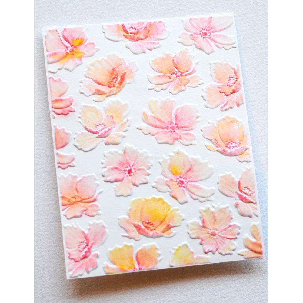 Memory Box Anemone Drift 3D Embossing Folder and Dies ef1041