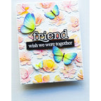 Memory Box Anemone Drift 3D Embossing Folder and Dies ef1041
