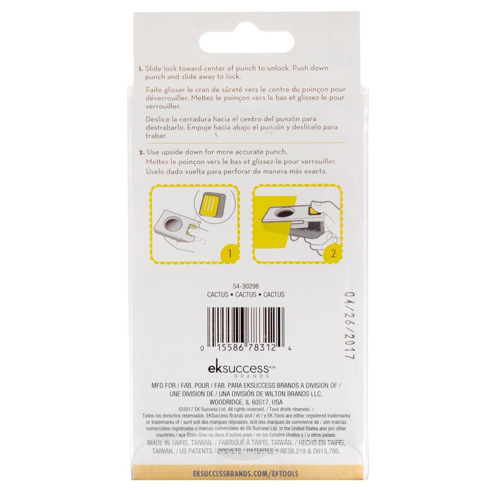 EK Success Cactus Punch 54-30298 backer