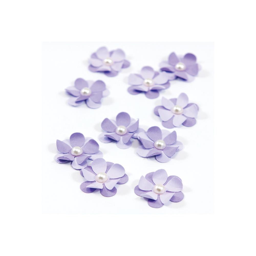 EK Success Retro Flower Punch 54-20077 purple