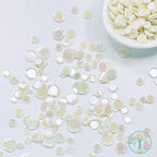 Trinity Stamps Cream Puff Opaque Shine Confetti emb-0029 close up