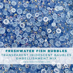 Trinity Stamps Freshwater Fish Bubbles Embellishment Mix emb-0068