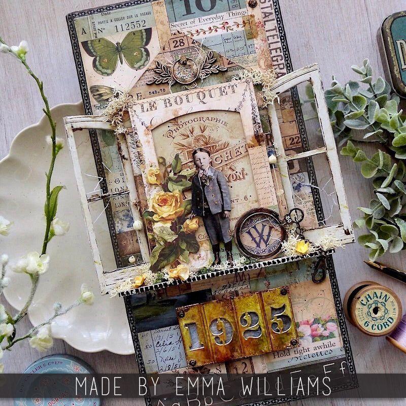 Tim Holtz Idea-ology Layer Frames Montage th94372 emma