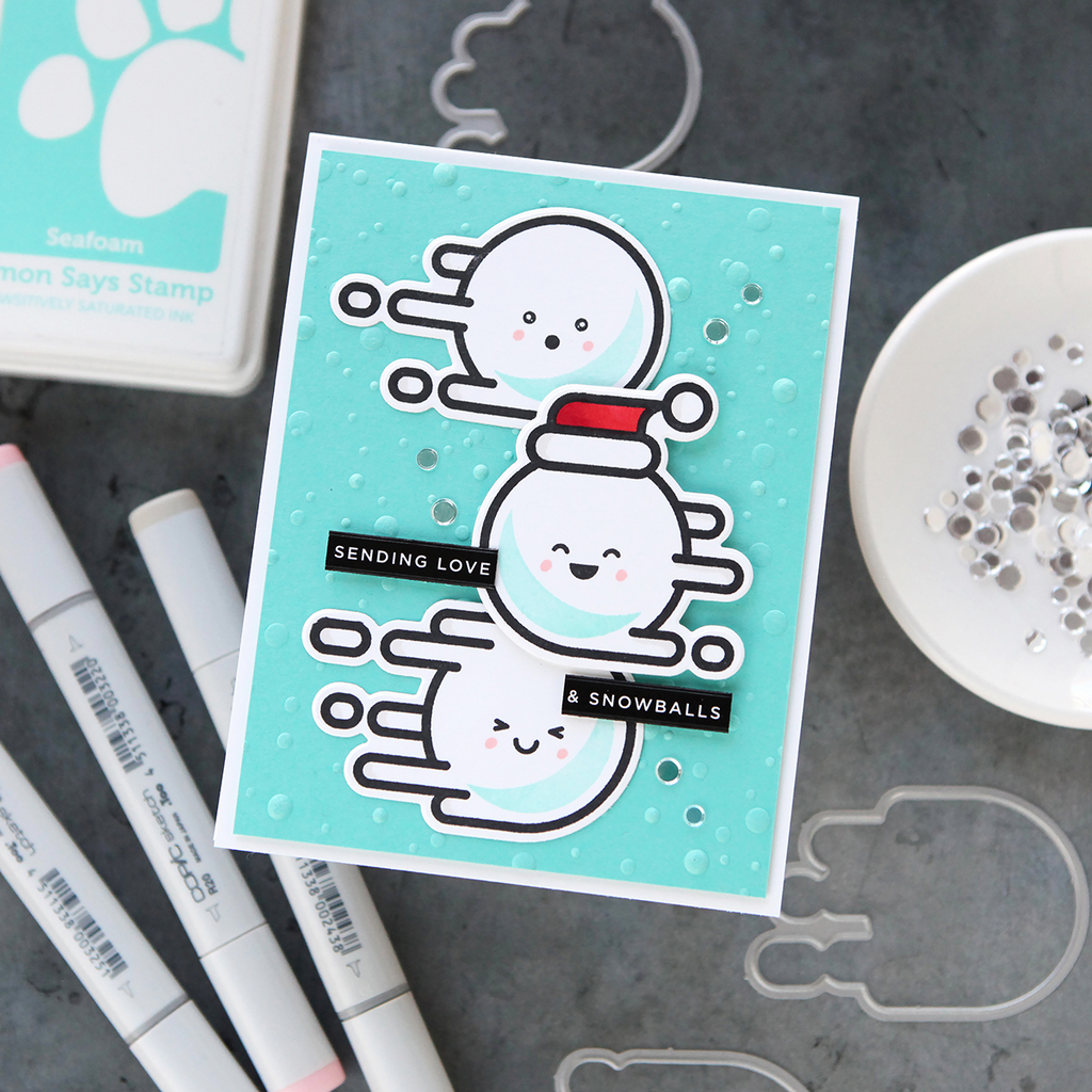 CZ Design Zippy Winter Wafer Dies czd247c Sweet Wishes Winter Card | color-code:ALT05