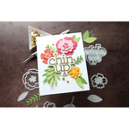 CZ Design Chin Up Wafer Dies czd222 Diecember Chin Up Card | color-code:ALT03