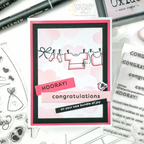 Simon Says Clear Stamps EZ Strips Congratulations 3231ssc Moments in Time Baby Card | color-code:ALT02