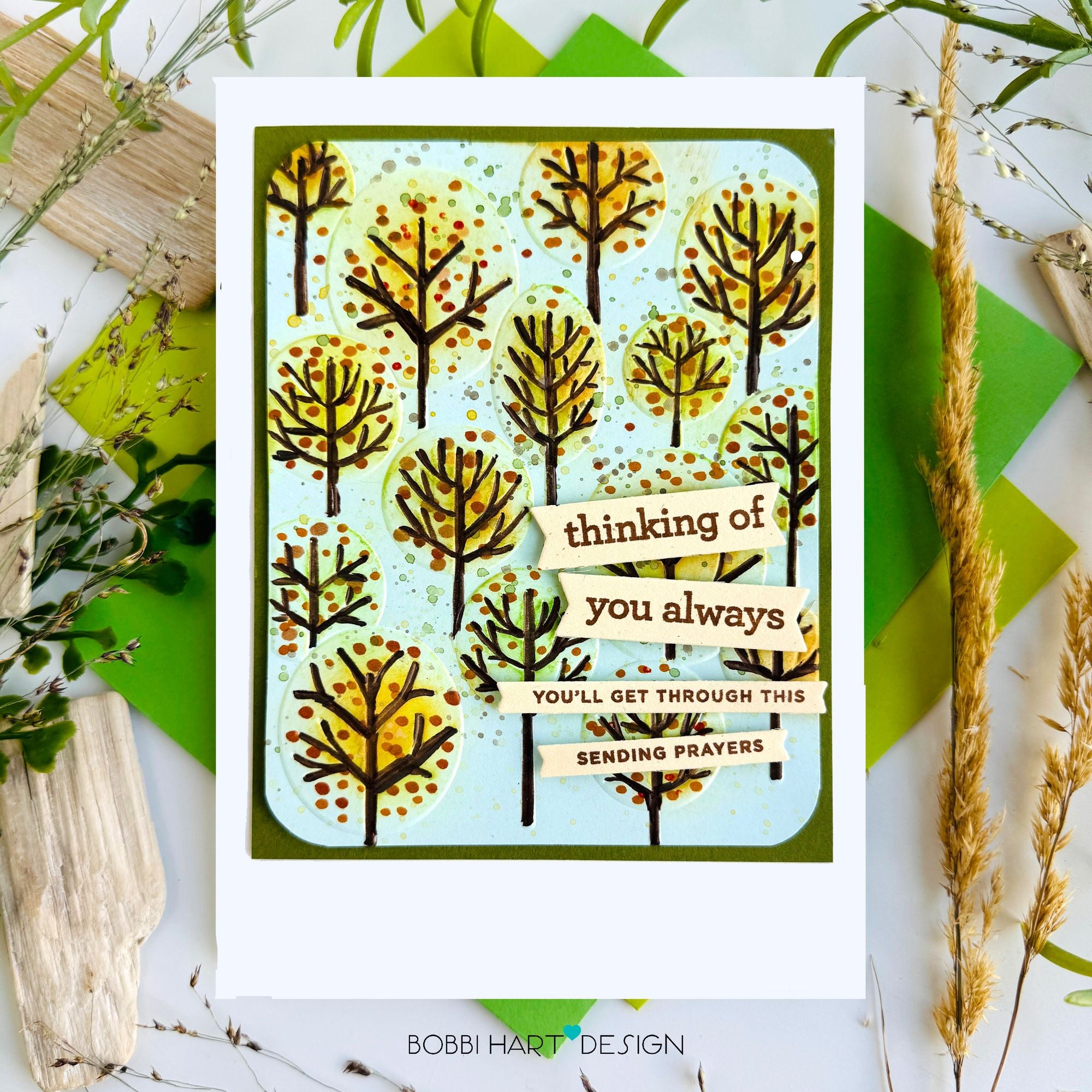 CZ Design Clear Stamps EZ Strips You Got This cz395c STAMPtember Thinking of You Card | color-code:ALT04