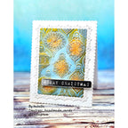 Simon Says Stamp EZ Strips Reverse Vintage Christmas 1008ez Sugar and Spice Christmas Card