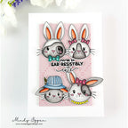 Simon Says Stamp Ear-Resistibly Cute Wafer Dies 1265sdc Rain or Shine Easter Card | color-code:ALT09