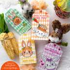 Simon Says Clear Stamps Ear-Resistibly Cute 2171ssc Rain or Shine Easter Tags