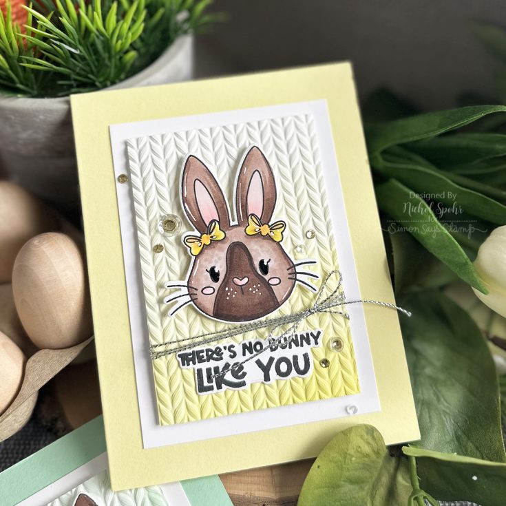 Simon Says Stamps and Dies Ear-Resistibly Cute set944ec Rain or Shine Easter Card | color-code:ALT09