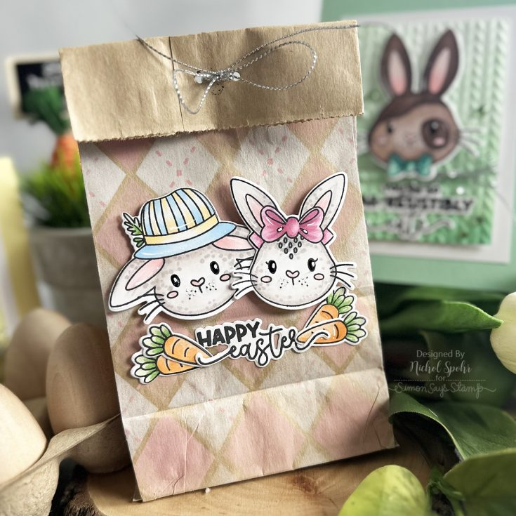 Simon Says Stamp Ear-Resistibly Cute Wafer Dies 1265sdc Rain or Shine Easter Treat Bag | color-code:ALT07