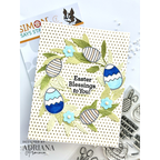 CZ Design Stamps and Dies Easter Grid set1181eg Beautiful Moments Easter Card