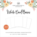 Echo Park A2 Scored Vertical Card Base Kit epcb102