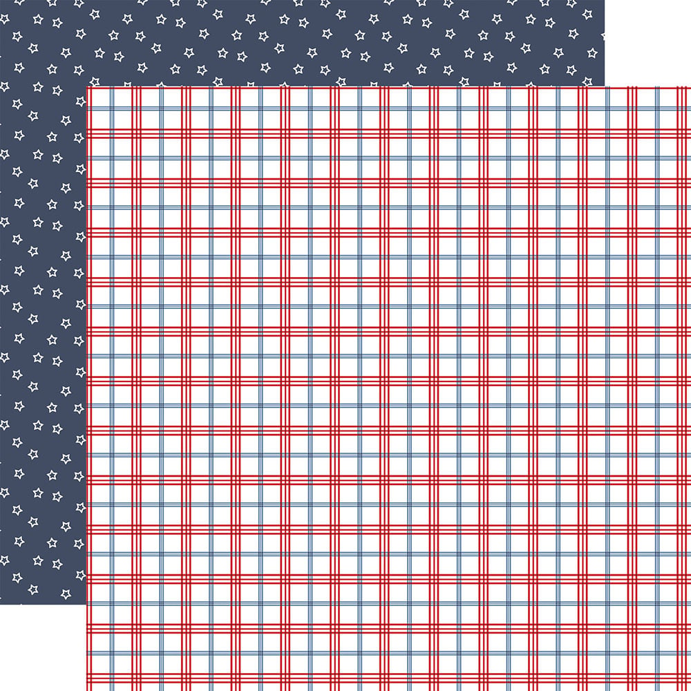 Echo Park All American 12 x 12 Collection Kit all501016 Picnic Plaid