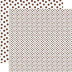 Echo Park Autumn Watercolor Polka Dots 12 x 12 Collection Kit wda535016 Clay