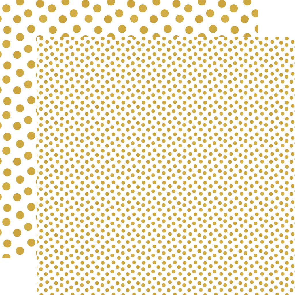 Echo Park Autumn Watercolor Polka Dots 12 x 12 Collection Kit wda535016 Mustard