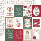 Echo Park Baking Christmas Cheer 12 x 12 Collection Kit bcc516016 Journaling Cards