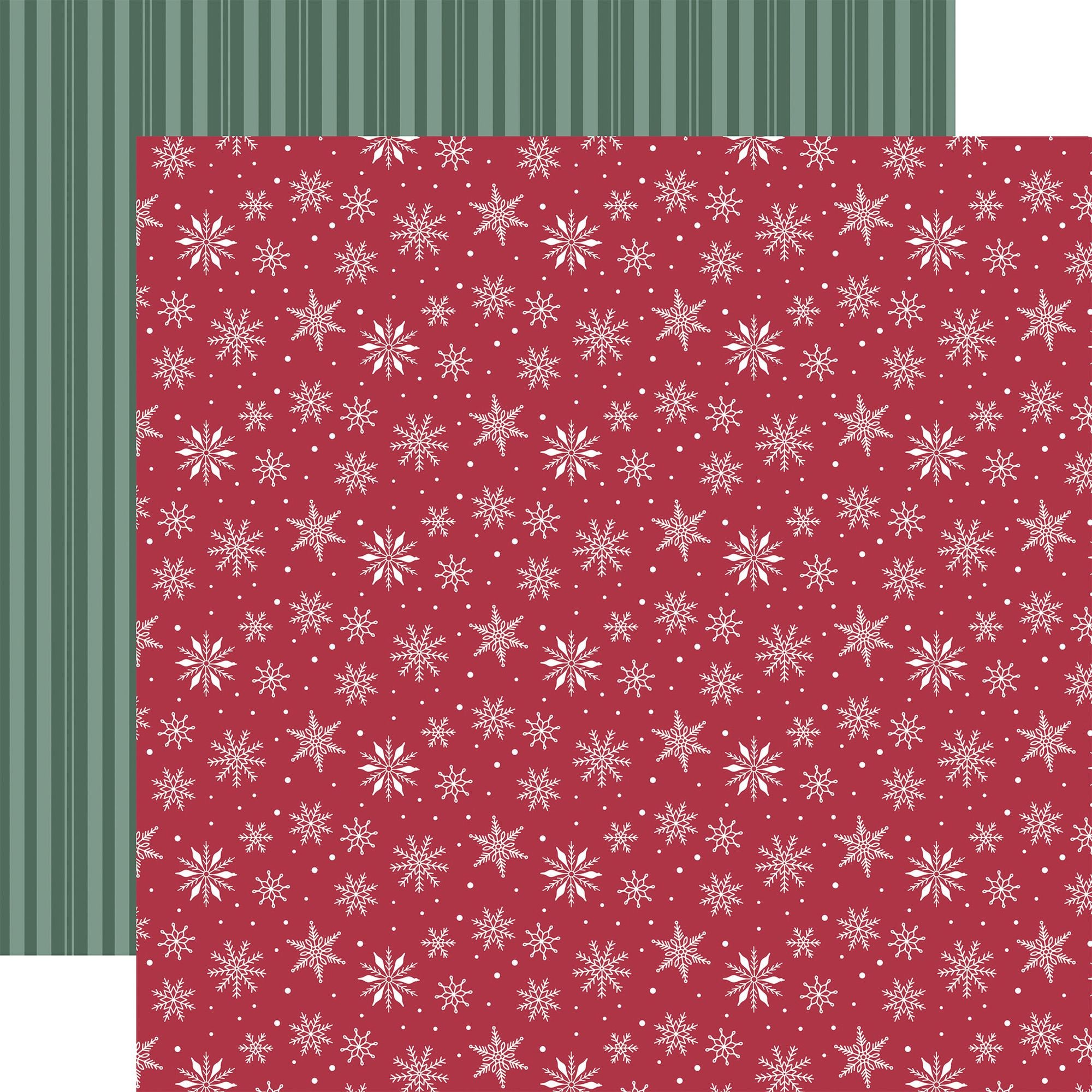Echo Park Baking Christmas Cheer 12 x 12 Collection Kit bcc516016 Snowflake Icing