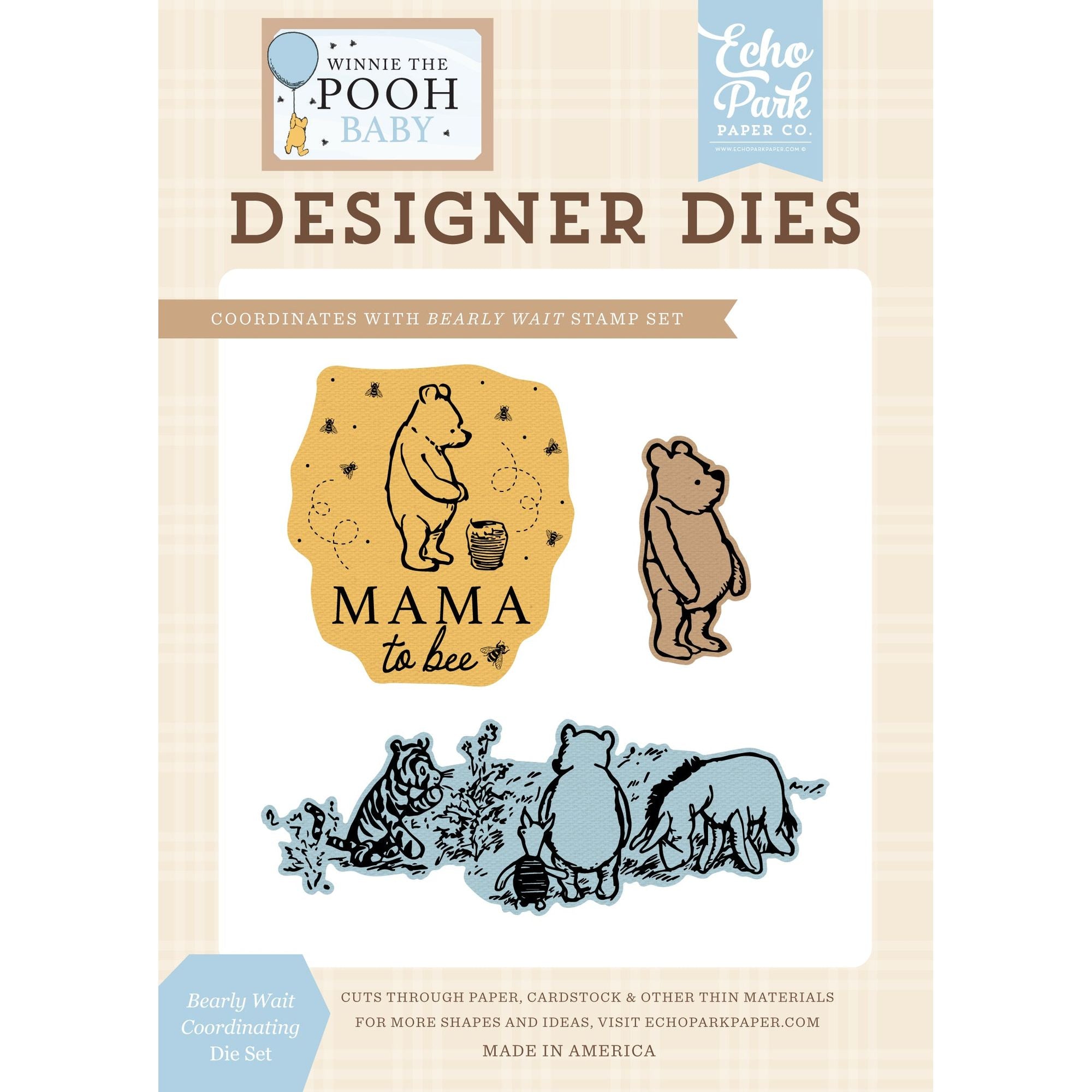 Echo Park Bearly Wait Stamps And Dies Bundle WPB442041