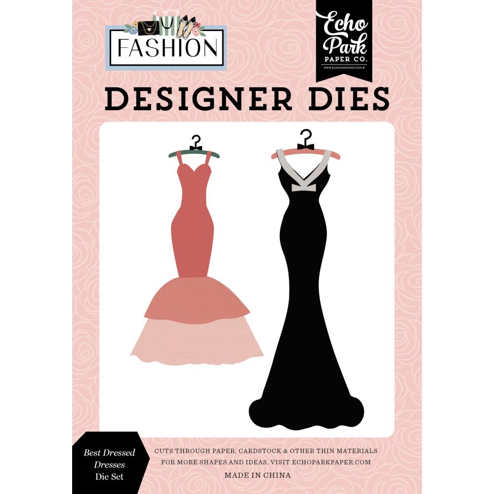 Best Dressed Dresses Die Set - Echo Park - Fashion Best Dressed Dresses Die Set - Echo Park - Fashion
