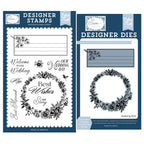 Echo Park Best Wishes Wedding Clear Stamps And Dies Bundle