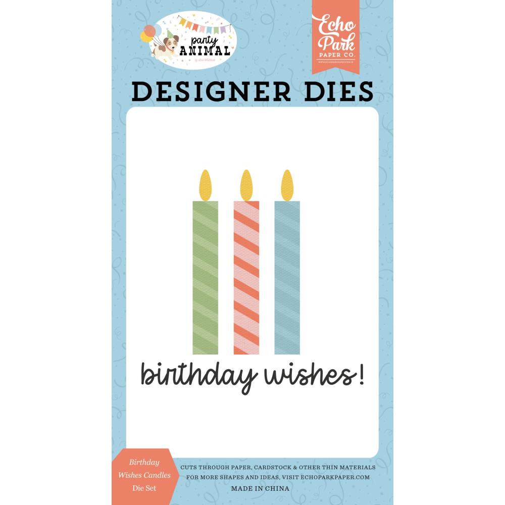 Echo Park Birthday Wishes Candles Dies pa480040