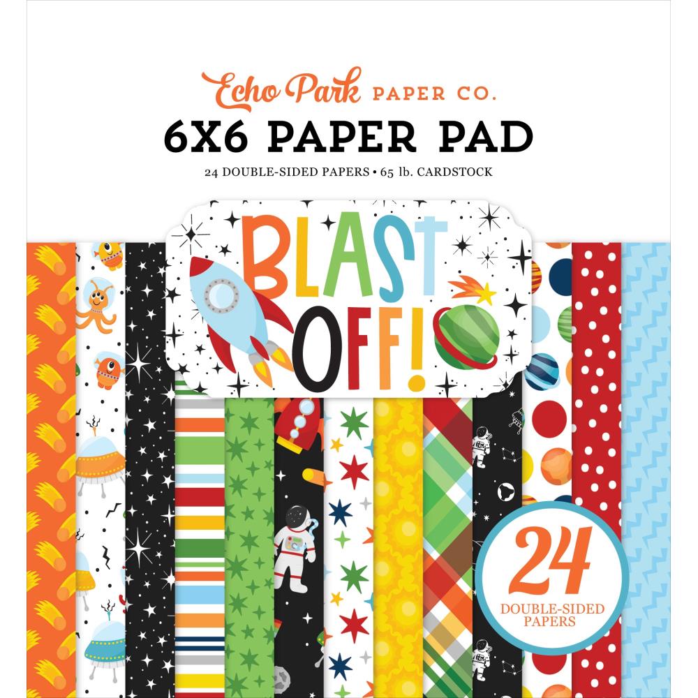 Echo Park Blast Off 6 x 6 Paper Pad bo407023
