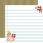 Echo Park Bookish 12 x 12 Collection Kit bsh475016 Lined Paper Layout