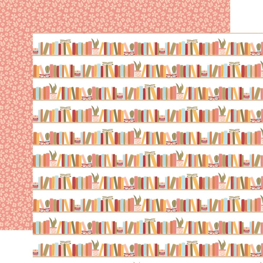 Echo Park Bookish 12 x 12 Collection Kit bsh475016 Stacked Shelves